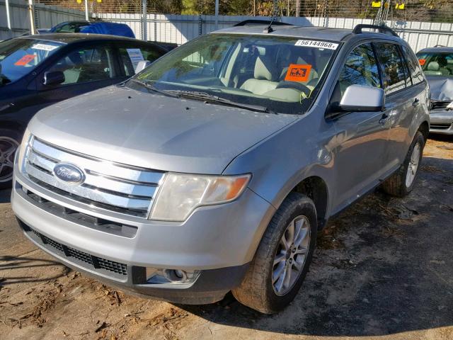 2FMDK38C97BB17334 - 2007 FORD EDGE SEL SILVER photo 2