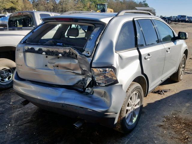 2FMDK38C97BB17334 - 2007 FORD EDGE SEL SILVER photo 4