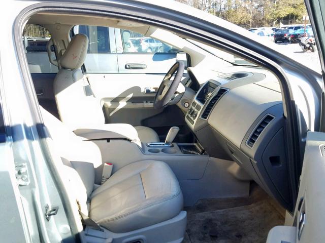 2FMDK38C97BB17334 - 2007 FORD EDGE SEL SILVER photo 5