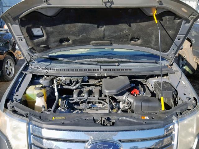 2FMDK38C97BB17334 - 2007 FORD EDGE SEL SILVER photo 7