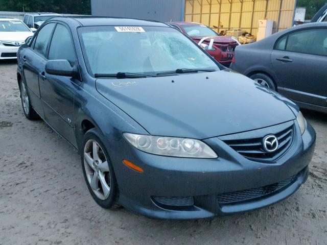 1YVHP80D055M16246 - 2005 MAZDA 6 S GRAY photo 1