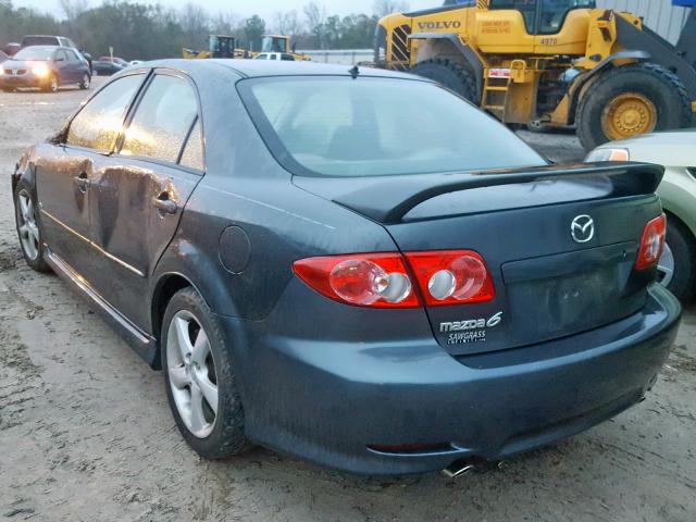 1YVHP80D055M16246 - 2005 MAZDA 6 S GRAY photo 3