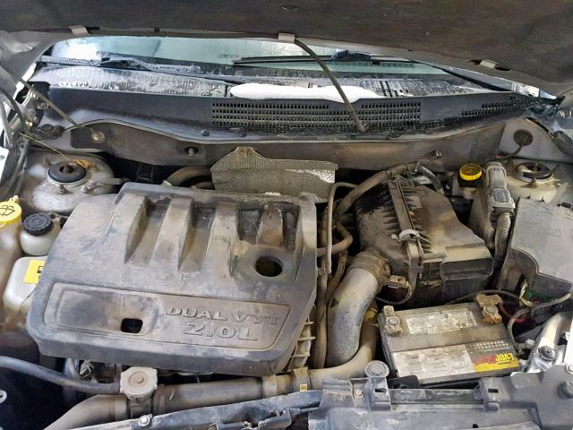 1B3HB48B27D581273 - 2007 DODGE CALIBER SX SILVER photo 7