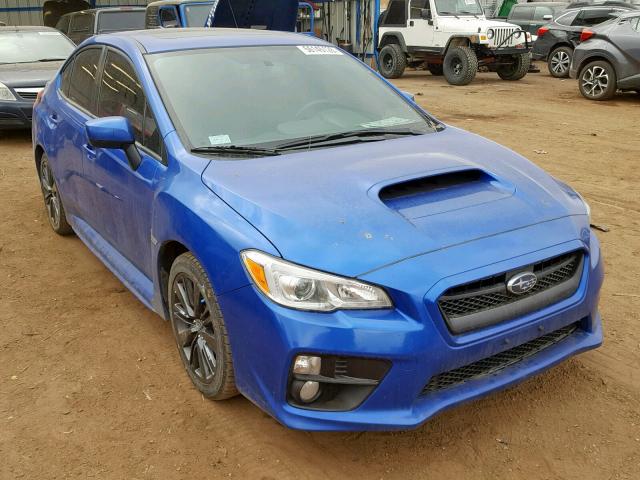 JF1VA1D65F9810340 - 2015 SUBARU WRX PREMIU BLUE photo 1