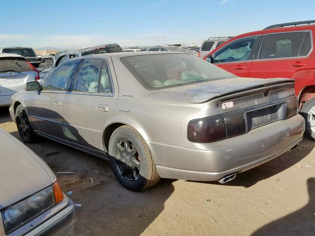 1G6KY54951U254209 - 2001 CADILLAC SEVILLE ST TAN photo 3