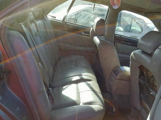 1G6KY54951U254209 - 2001 CADILLAC SEVILLE ST TAN photo 6