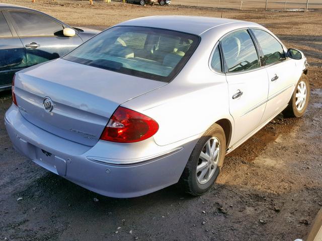 2G4WD532951346337 - 2005 BUICK LACROSSE C BLUE photo 4