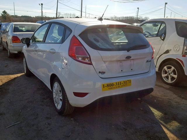 3FADP4TJ5GM136307 - 2016 FORD FIESTA S WHITE photo 3