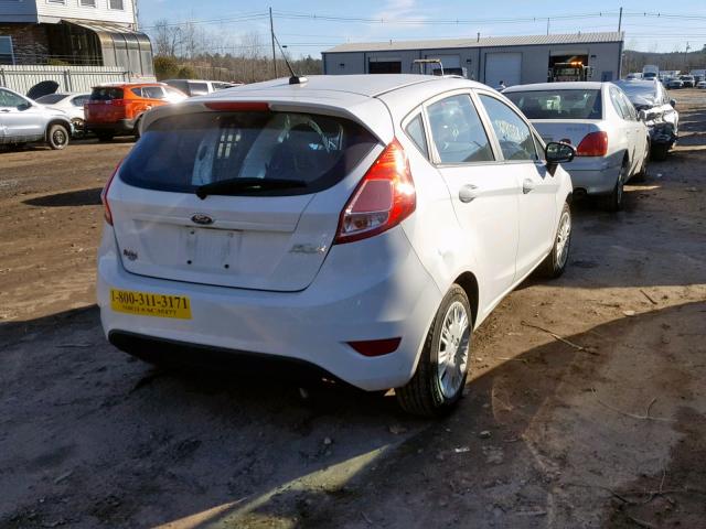 3FADP4TJ5GM136307 - 2016 FORD FIESTA S WHITE photo 4