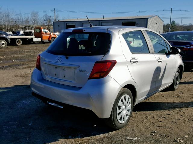 VNKKTUD34GA060967 - 2016 TOYOTA YARIS L SILVER photo 4