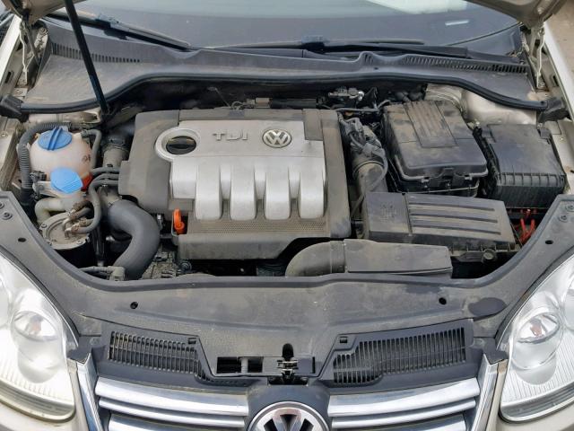 3VWDT81K36M050630 - 2006 VOLKSWAGEN JETTA TDI GOLD photo 7