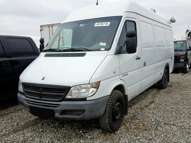 WD0PD744555816860 - 2005 DODGE SPRINTER 2 WHITE photo 2