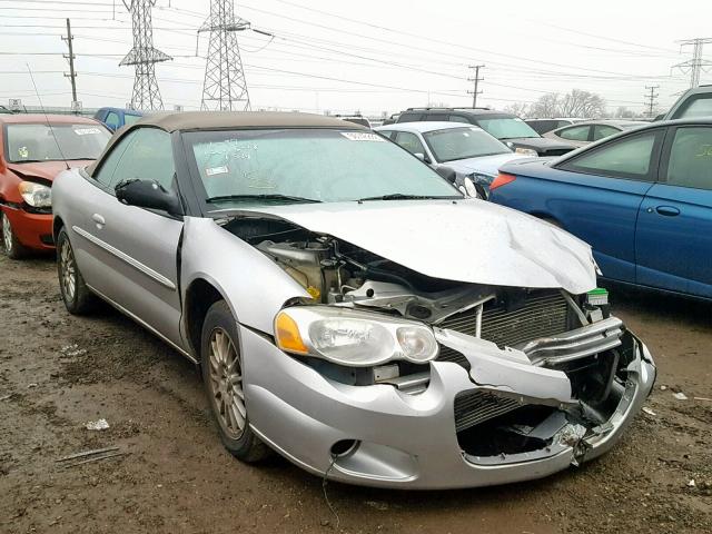 1C3EL55R26N120383 - 2006 CHRYSLER SEBRING TO SILVER photo 1