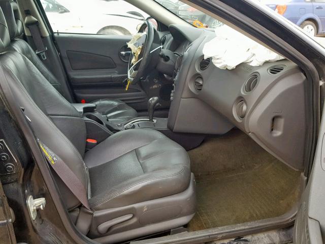 2G2WS522341330472 - 2004 PONTIAC GRAND PRIX BLACK photo 5