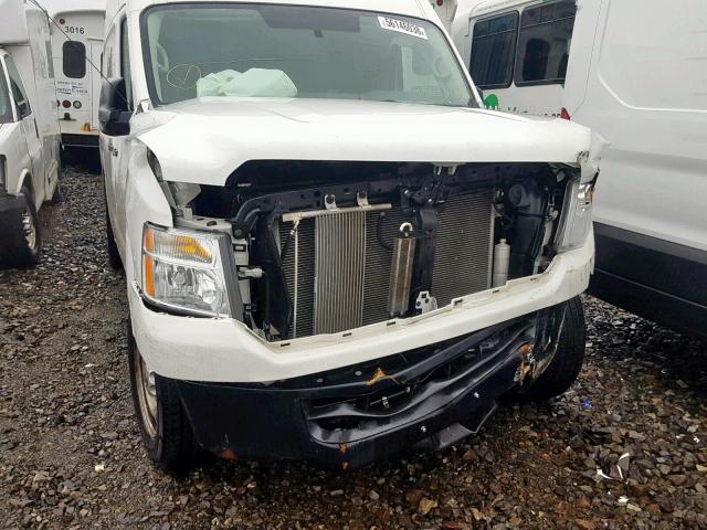 1N6BF0LY7HN810570 - 2017 NISSAN NV 2500 S WHITE photo 9