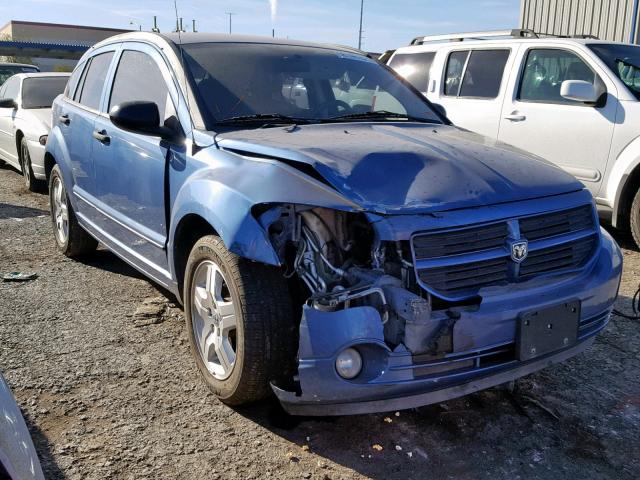 1B3HB48B97D257821 - 2007 DODGE CALIBER SX BLUE photo 1