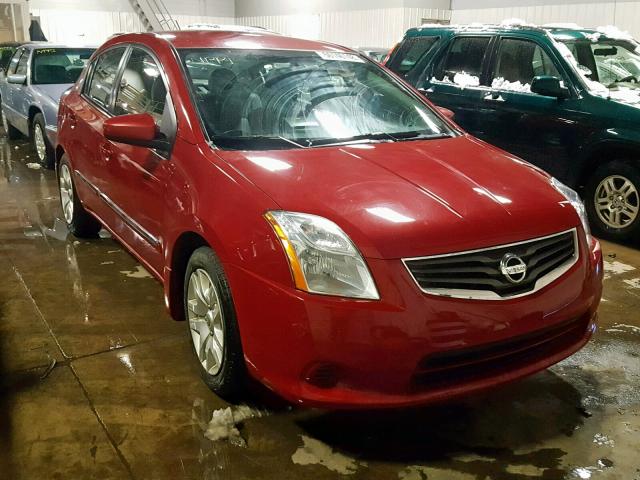 3N1AB6AP8CL711601 - 2012 NISSAN SENTRA 2.0 RED photo 1