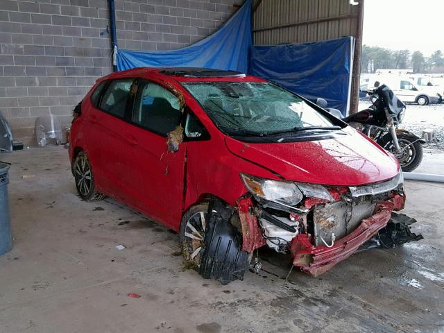 3HGGK5H86JM729300 - 2018 HONDA FIT EX RED photo 1