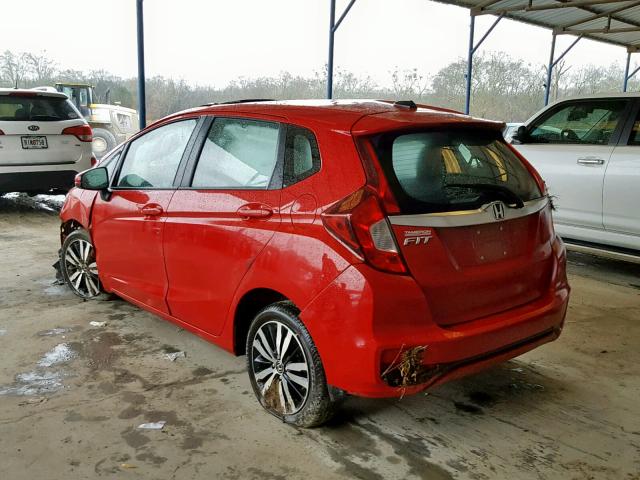 3HGGK5H86JM729300 - 2018 HONDA FIT EX RED photo 3