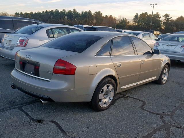 WAUML64BX2N091742 - 2002 AUDI A6 4.2 QUA BEIGE photo 4