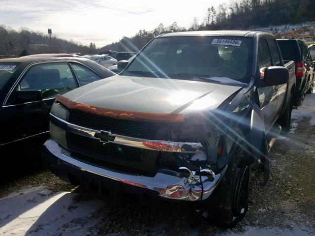 1GCDT136868130794 - 2006 CHEVROLET COLORADO GRAY photo 2