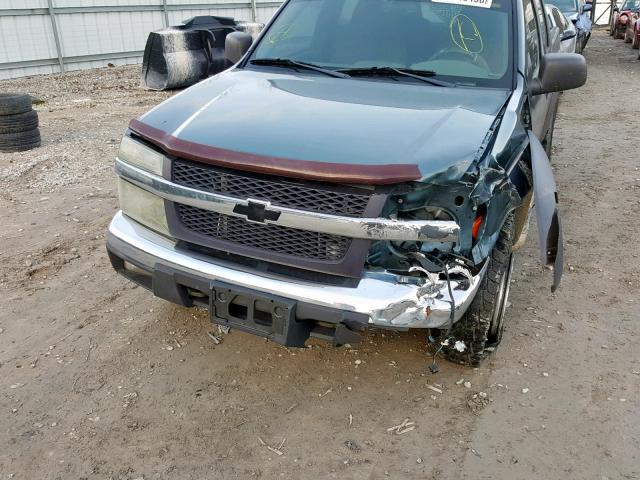 1GCDT136868130794 - 2006 CHEVROLET COLORADO GRAY photo 9