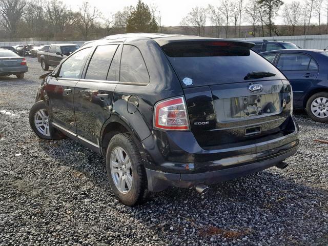 2FMDK36C99BA84860 - 2009 FORD EDGE SE BLACK photo 3