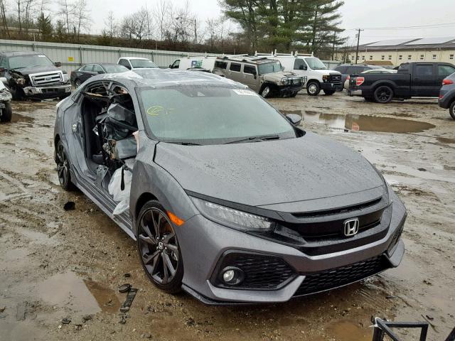 SHHFK7H96JU403689 - 2018 HONDA CIVIC SPOR GRAY photo 1