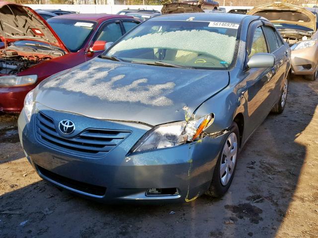 4T4BE46K69R136263 - 2009 TOYOTA CAMRY BASE GREEN photo 2