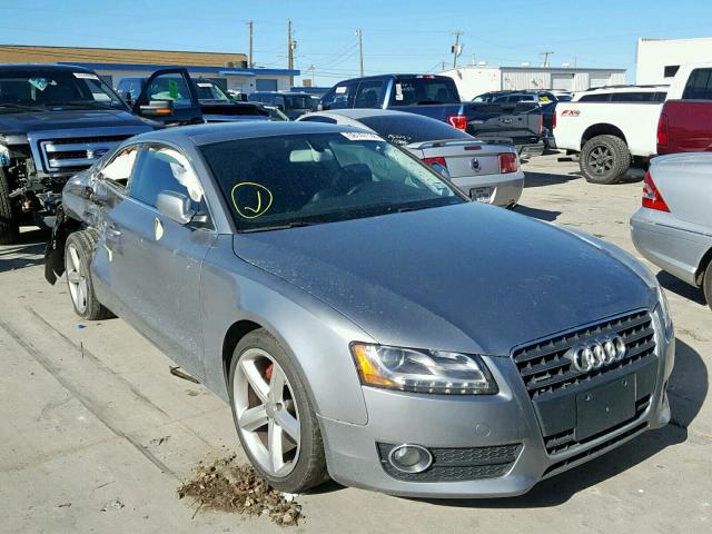 WAULFAFR1AA084796 - 2010 AUDI A5 PREMIUM GRAY photo 1