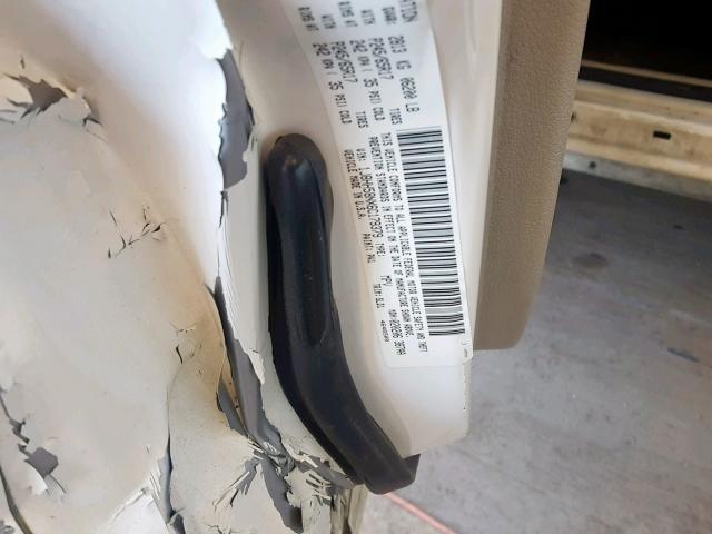 1J8HH58NX6C179379 - 2006 JEEP COMMANDER WHITE photo 10