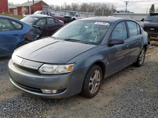 1G8AL52F54Z147095 - 2004 SATURN ION LEVEL SILVER photo 2