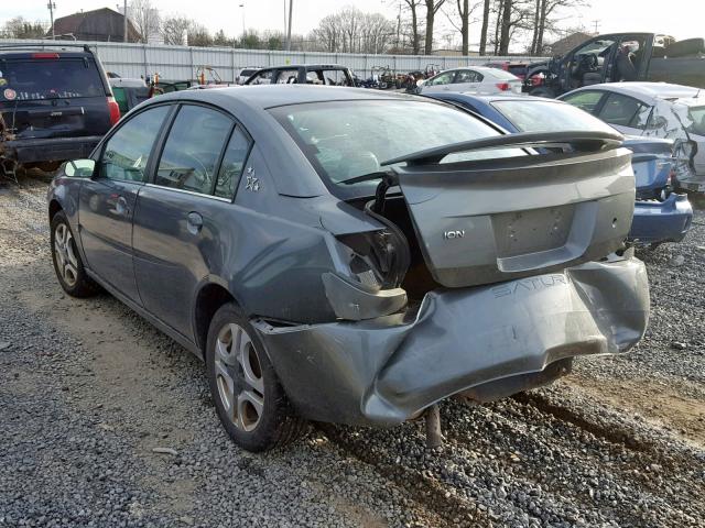 1G8AL52F54Z147095 - 2004 SATURN ION LEVEL SILVER photo 3
