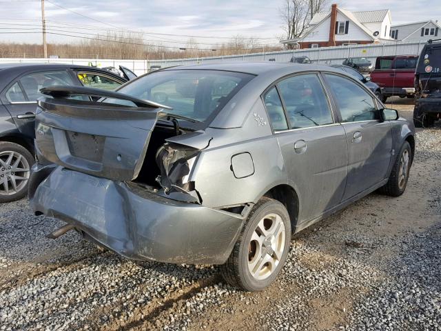 1G8AL52F54Z147095 - 2004 SATURN ION LEVEL SILVER photo 4