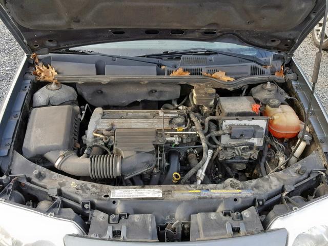 1G8AL52F54Z147095 - 2004 SATURN ION LEVEL SILVER photo 7