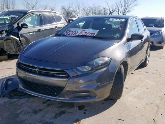 1C3CDFBB4GD701327 - 2016 DODGE DART SXT CHARCOAL photo 2