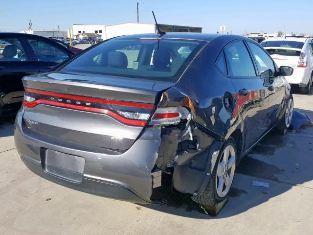 1C3CDFBB4GD701327 - 2016 DODGE DART SXT CHARCOAL photo 4