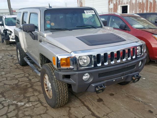 5GTDN13EX78241729 - 2007 HUMMER H3 BEIGE photo 1