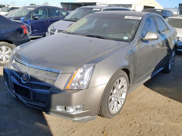 1G6DL5EDXB0130259 - 2011 CADILLAC CTS PERFOR GRAY photo 2