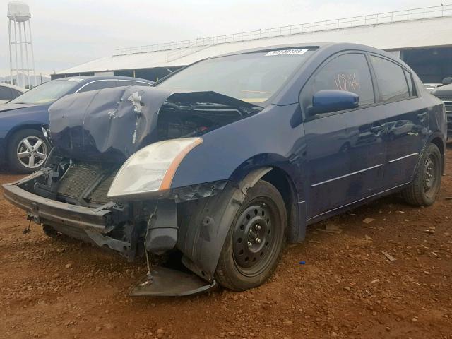 3N1AB61E88L629132 - 2008 NISSAN SENTRA 2.0 BLUE photo 2