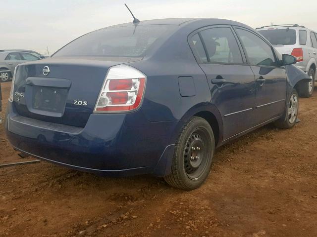 3N1AB61E88L629132 - 2008 NISSAN SENTRA 2.0 BLUE photo 4