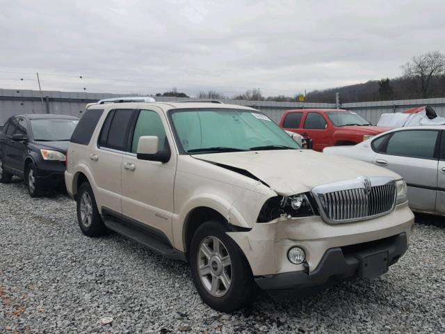 5LMEU68H35ZJ34648 - 2005 LINCOLN AVIATOR 奶油色 照片 1