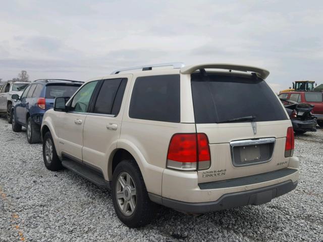 5LMEU68H35ZJ34648 - 2005 LINCOLN AVIATOR 奶油色 照片 3