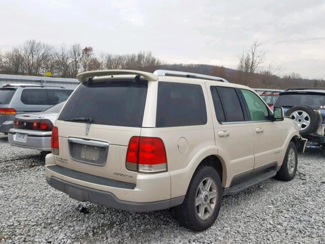 5LMEU68H35ZJ34648 - 2005 LINCOLN AVIATOR 奶油色 照片 4