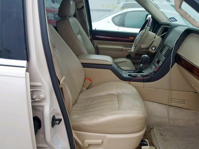 5LMEU68H35ZJ34648 - 2005 LINCOLN AVIATOR 奶油色 照片 5
