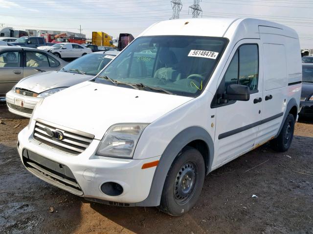 NM0LS7BN6AT031131 - 2010 FORD TRANSIT CO WHITE photo 2