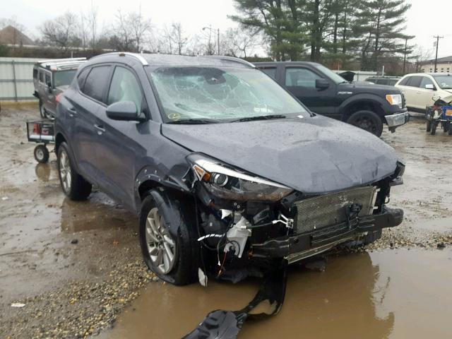 KM8J3CA41JU646958 - 2018 HYUNDAI TUCSON LIM GRAY photo 1