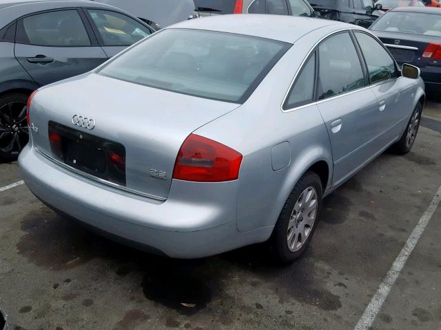 WAUBA34B8XN066938 - 1999 AUDI A6 2.8 QUA SILVER photo 4