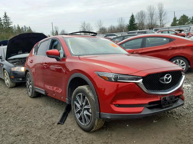 JM3KFBDM3J0361134 - 2018 MAZDA CX-5 GRAND RED photo 1