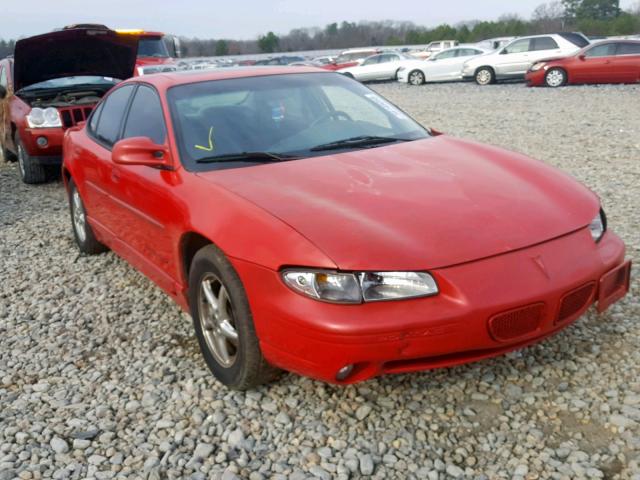 1G2WP52K1YF185349 - 2000 PONTIAC GRAND PRIX RED photo 1